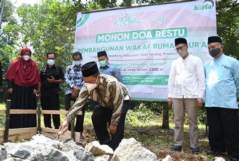 LAZ Harfa Banten Bangun Rumah Quran Di Cipocok Jaya Kota Serang