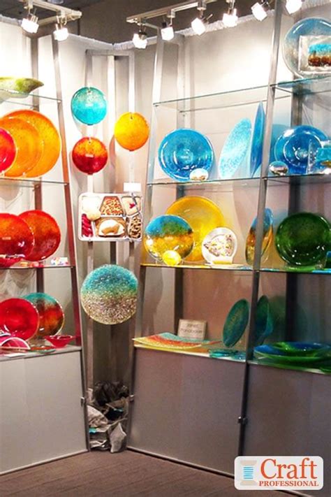 Pottery And Glass Displays