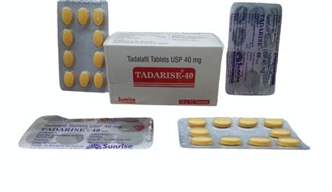 Tadarise Tadalafil 40mg At Rs 100 Stripe Cialis In Hingna ID