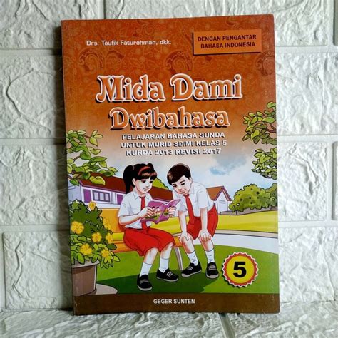 Jual Buku SD MI Kelas V Buku Bahasa Sunda MIDA DAMI DWIBAHASA SD Kelas