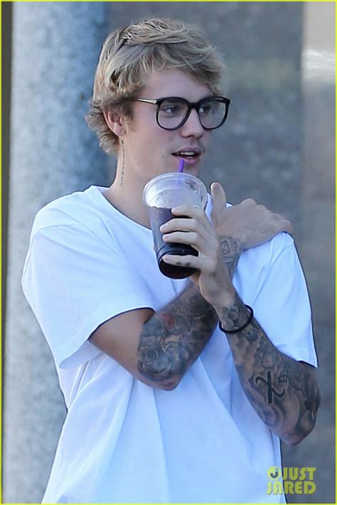 Justin Bieber Picks Up Coffee After Church With Selena Gomez Photo