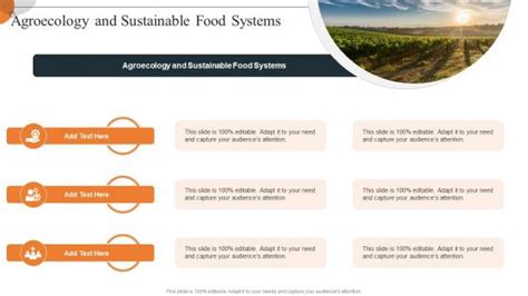 Agroecology Sustainable Food Systems PowerPoint Presentation And Slides