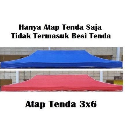 Jual Terpal Atap Tenda Lipat 3x6 Bahan Polyester 420D Shopee Indonesia