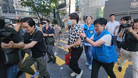 國安處通緝8人︱袁弓夷涉案內情曝光 袁彌昌容海恩被帶到警署調查 星島日報