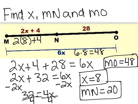 Segments And Their Measure Math Geometry Showme