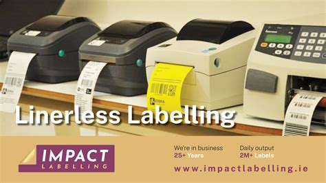 Linerless Labels In The Irish Market A Guide For High Volume