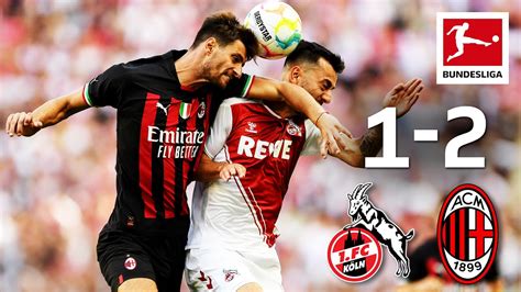 1. FC Köln vs. AC Milan | Highlights | Innovation Match with Body Cams ...