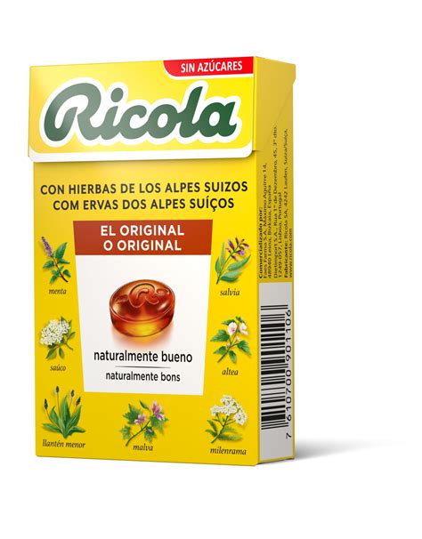 Caramelos con hierbas de los Alpes suizos sin azúcar Ricola Miravia