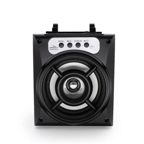 Caixa De Som Bluetooth 10w Grasep D Bh1018 Preto