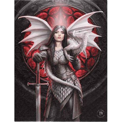 Loyal Company Canvas Print By Anne Stokes