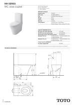 Wc Sospeso Tcf G Nw Toto Europe Gmbh In Ceramica Per Uso