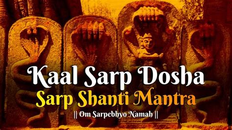 Sarp Beej Mantra 108 Times Kaal Sarp Dosha Sarp Shanti Mantra