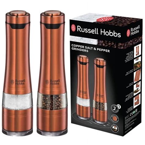 Moulin Sel Et Poivre En Cuivre Russell Hobbs Marron