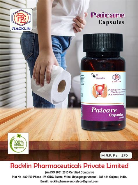 Piles Care Capsules At Rs Bottle In Anand Id