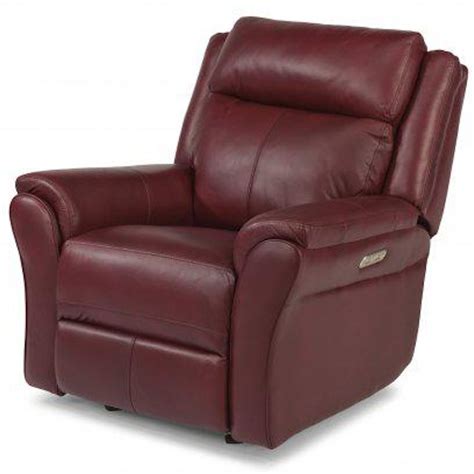 Flexsteel Pike Leather Power Gliding Recliner With Power Headrest 1405 54ph Portland Or Key