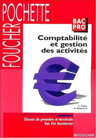 Comptabilité et gestion des activités bac pro secrétariat classes de