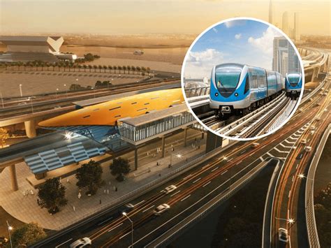 Dubai Metro Blue Line stations: areas new route will pass through ...