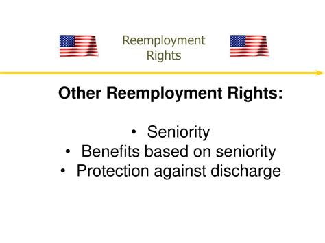 Ppt The Uniformed Services Employment And Reemployment Rights Act