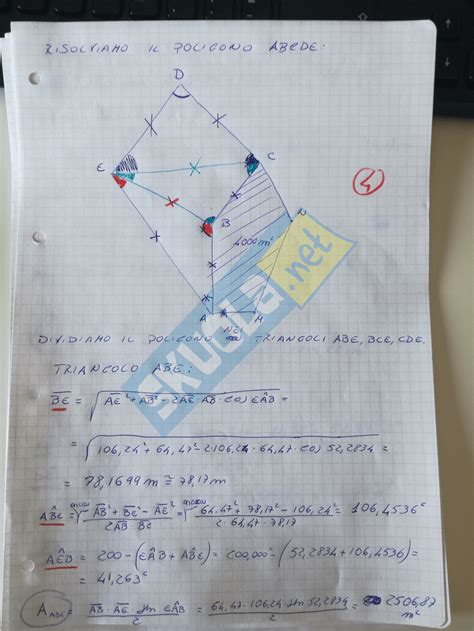 Soluzione Topografia ITCAT Esame di Maturità 2017