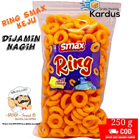 Jual RING SMAX KEJU 250g Ring Smax XTRA PEDAS Camilan Termurah