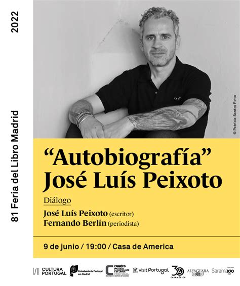 Autobiograf A De Jos Luis Peixoto Cultura Portugal Espa A