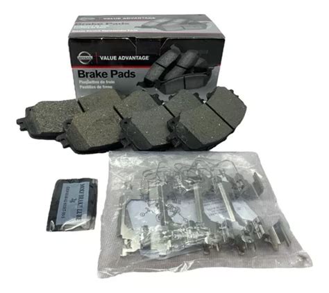 Kit Balatas Delanteras Y Traseras Nissan Sentra 2012 2019 Envío gratis