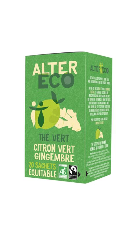 Th Vert Citron Gingembre Altereco