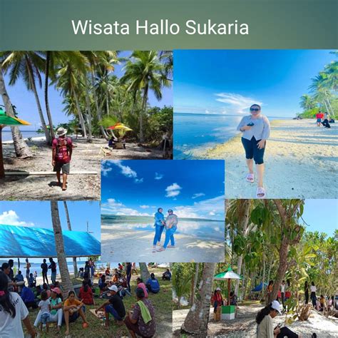 Keindahan Pesona Pasir Putih Wisata Hallo Sukaria Di Desa Galala