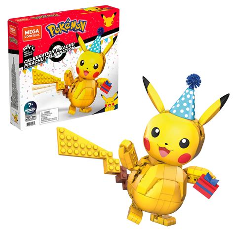 Buy Mega Construx Pokémon Celebration Pikachu Construction Set