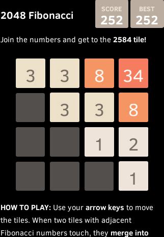 2048 Fibonacci