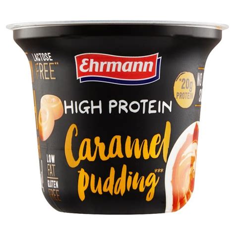 Ehrmann High Protein Caramel Pudding 200 G Tesco Online Tesco From