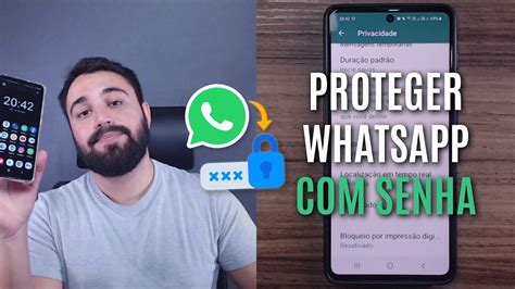 Como Proteger O Whatsapp Quatro Dicas Para Colocar Senha No Aplicativo