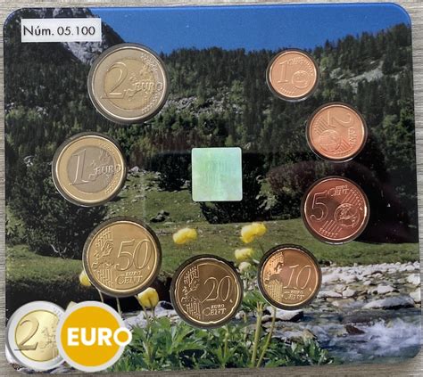 Andorra Euro Set Bu Fdc Cent Tot Euro Euronotes Be