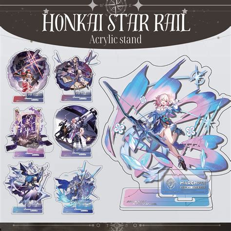 Honkai Star Rail Acrylic Stands Honkai Star Rail Standee Etsy