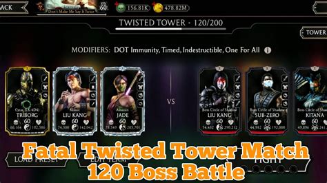 Fatal Twisted Tower Boss Battle Mkmobile Youtube