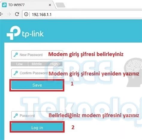 TP Link TD W9977 MODEM KURULUMU FREE TEKNOLOJİ