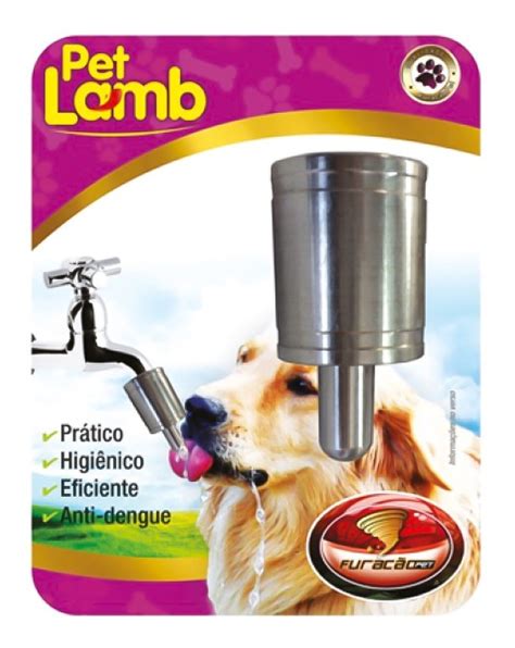 Bebedouro Automatico Torneira Cachorro Gatos Bico Lambe Pet