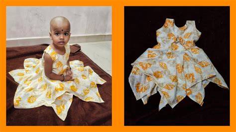 Handkerchief Baby Frock Stitching Rumal Cat Frock Hanky Stitching