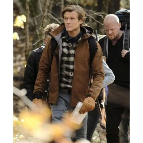 Lucas Till Macgyver S05 Brown Jacket Angus Macgyver Jacket