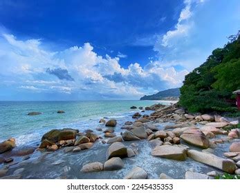 Teluk Cempedak Beach Kuantan Malaysia Stock Photo 2245435353 | Shutterstock