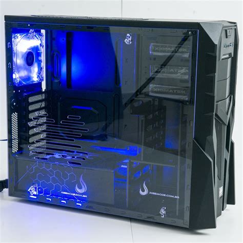 Lateral Transparente Acr Lico Para Gabinetes Risemode Case R