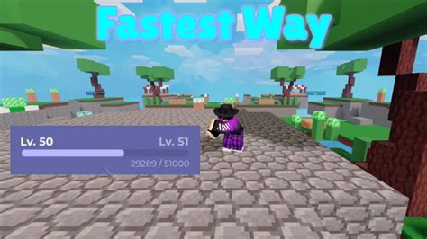 This Is The Fastest Way To Get Xp In Roblox Bedwars YouTube