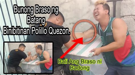 Bunong Braso Ng Batang Binibitinan Sa Polillo Quezon😂 Youtube