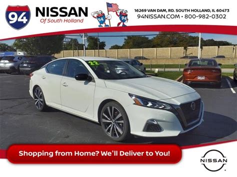 Pre Owned 2022 Nissan Altima 2 5 SR 4D Sedan In South Holland P8243