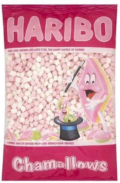 Haribo Chamallows Pink White Mini Mallows 1kg • Price