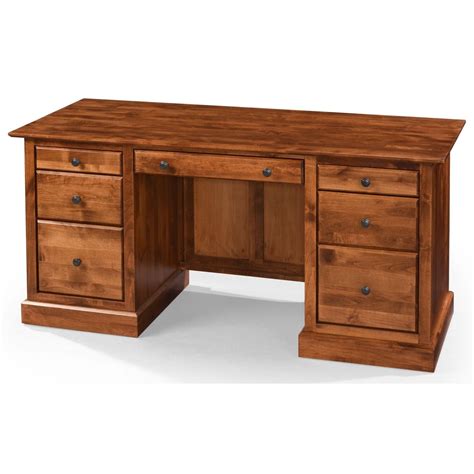 Archbold Furniture Executive Home Office 6506X Executive Desk with ...