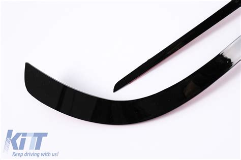 Front Bumper Flaps Side Fins Flacs Suitable For Mercedes E Class C