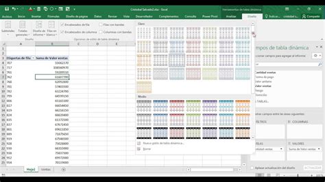 Tablas Dinamicas En Excel Youtube