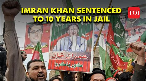 Pakistan Breaking Imran Khan Gets Year Jail Sentence In State