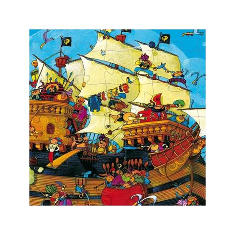 Puzzle Djeco Le Bateau De Pirates Pour Enfants D S Ans